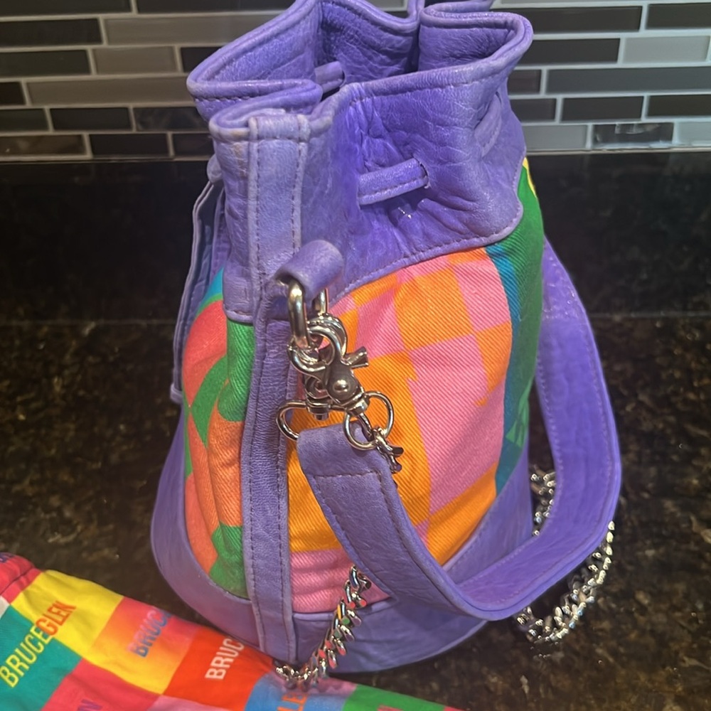 Bruce Glen Colorful Bucket Bag - Picture 10 of 15